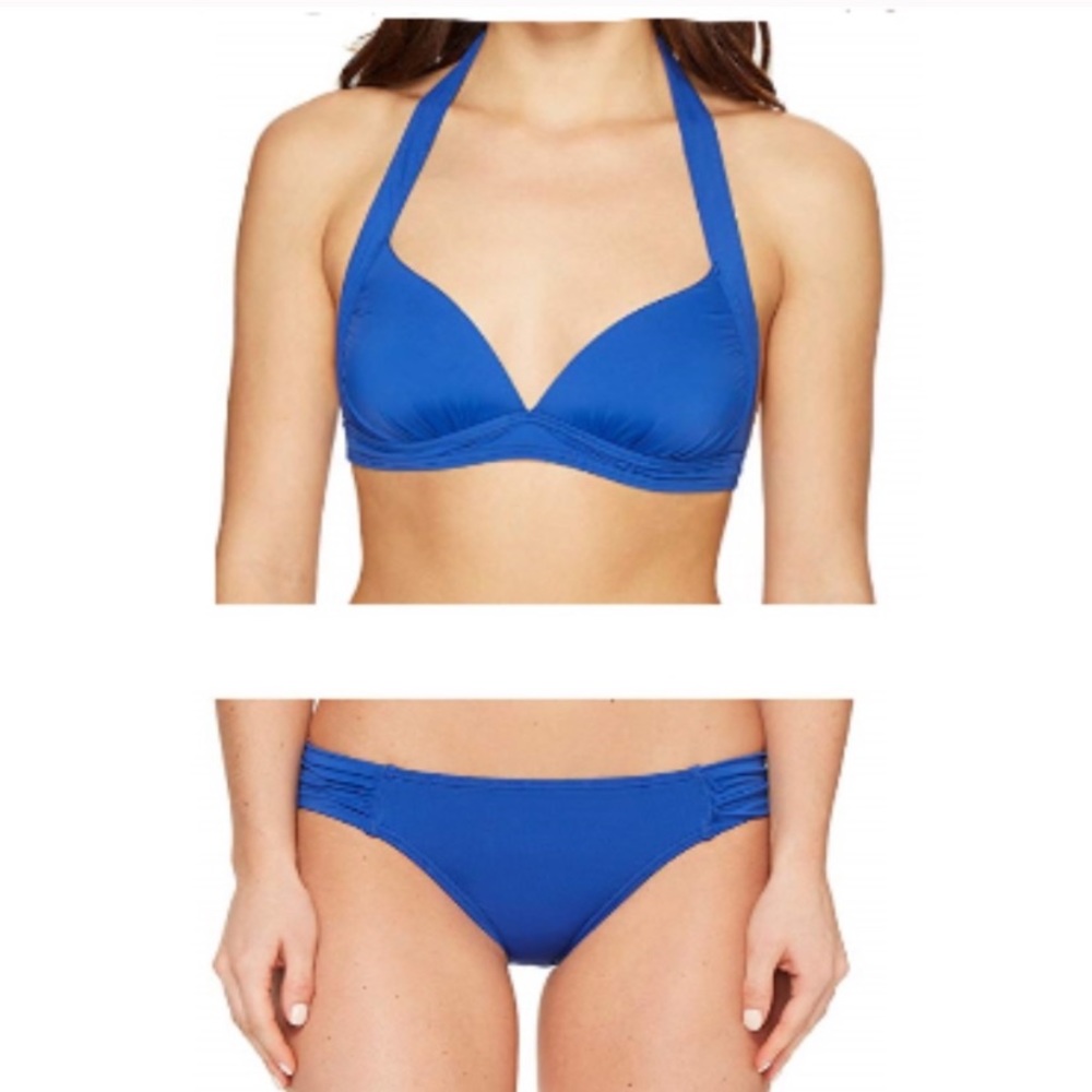 Tommy Bahama Navy Tie Bikini Large Top and Bottom